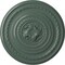Ekena Millwork Pearl Ceiling Medallion (Fits Canopies up to 1 7/8"), Hand-Painted Cloud Burst, 26 1/4"OD x 1 1/2"P CM26PECBF - alternate 1